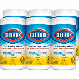 Clorox Disinfecting Cleaning Wipes: Bleach-Free Lemon Scent Anti-Bacterial - Wipes