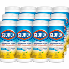 Clorox Disinfecting Wipes: Lemon-Scented Pre-Moistened Cleaning Power - Wipes