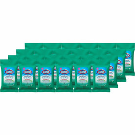 Clorox Disinfecting Wipes To-Go Pack: Fresh Scent Antibacterial - 9 Pack - Cleaning
