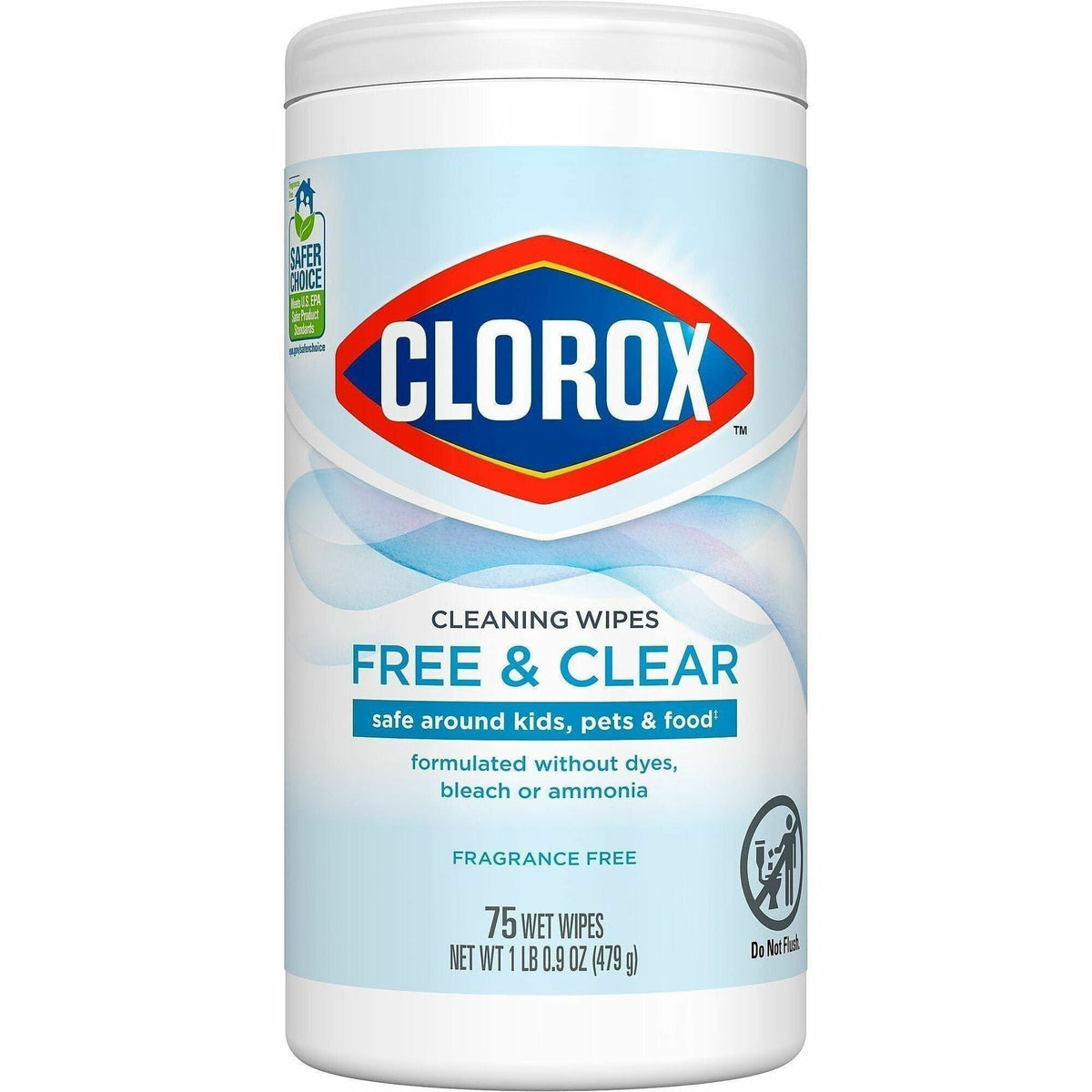 Clorox Free & Clear Cleaning Wipes - 2000