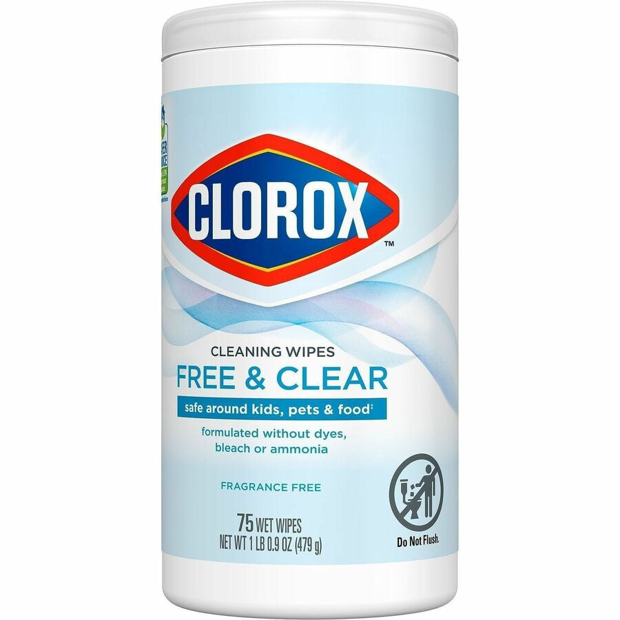 Clorox Free & Clear Cleaning Wipes - Alternate-Image10