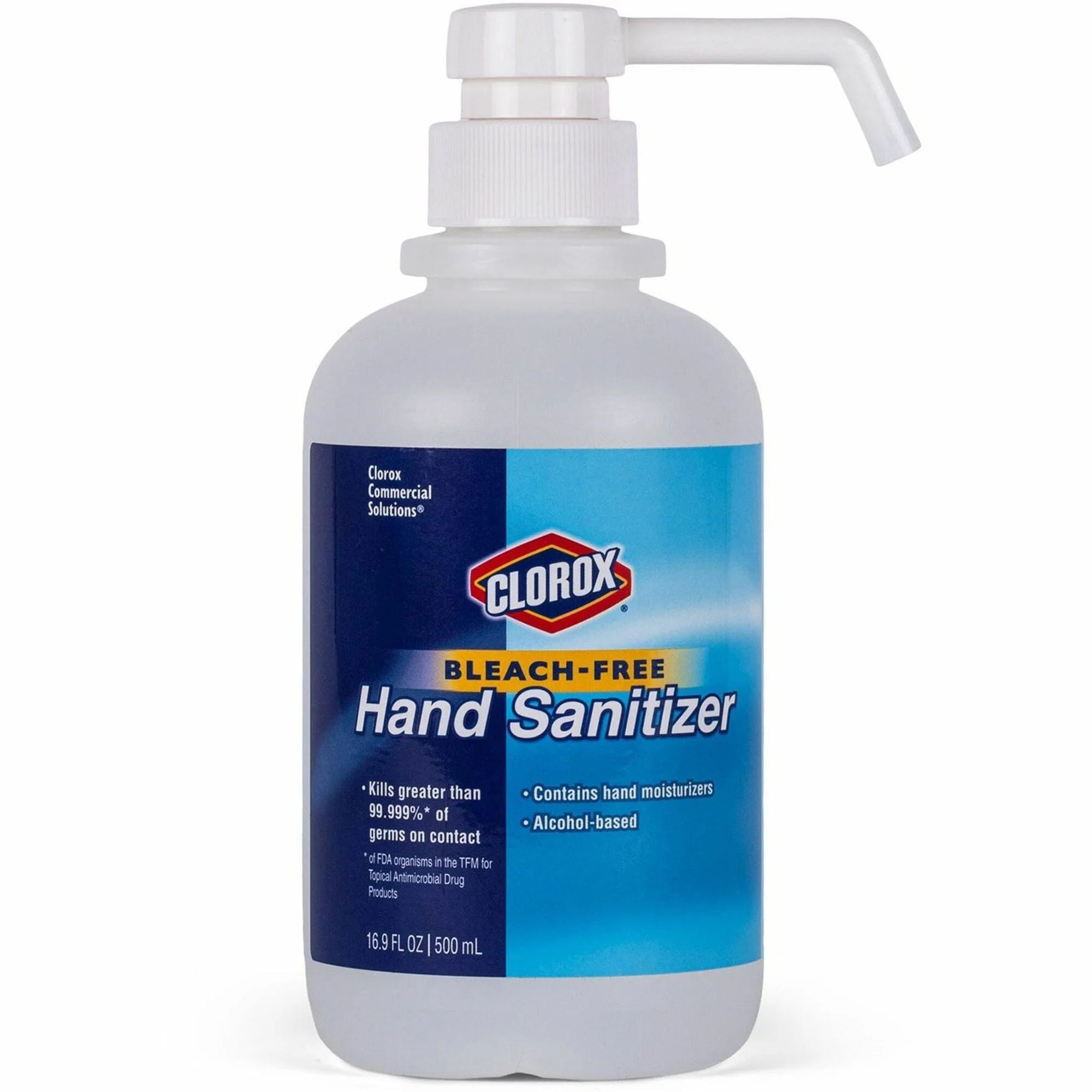 Clorox Hand Sanitizer: 16.9 fl oz Pump Bottle - Kills Germs - Moisturizing - Sanitizers