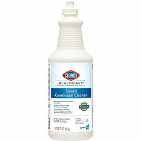 Clorox Healthcare Bleach Germicidal Cleaner - 32 oz - Disinfectant for Hard Surfaces - Disinfectants