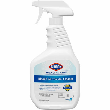 Clorox Healthcare Bleach Germicidal Cleaner: 32 oz Spray - Multipurpose Ready-To-Use - Disinfectants