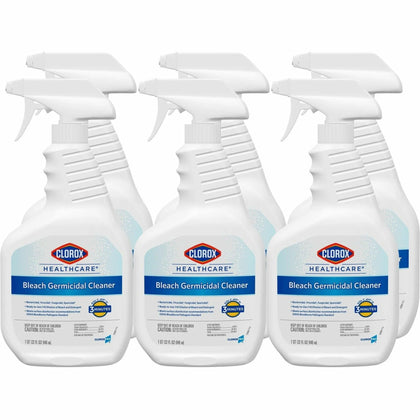 Clorox Healthcare Bleach Germicidal Cleaner: 32 oz Spray - Multipurpose Ready-To-Use - Disinfectants