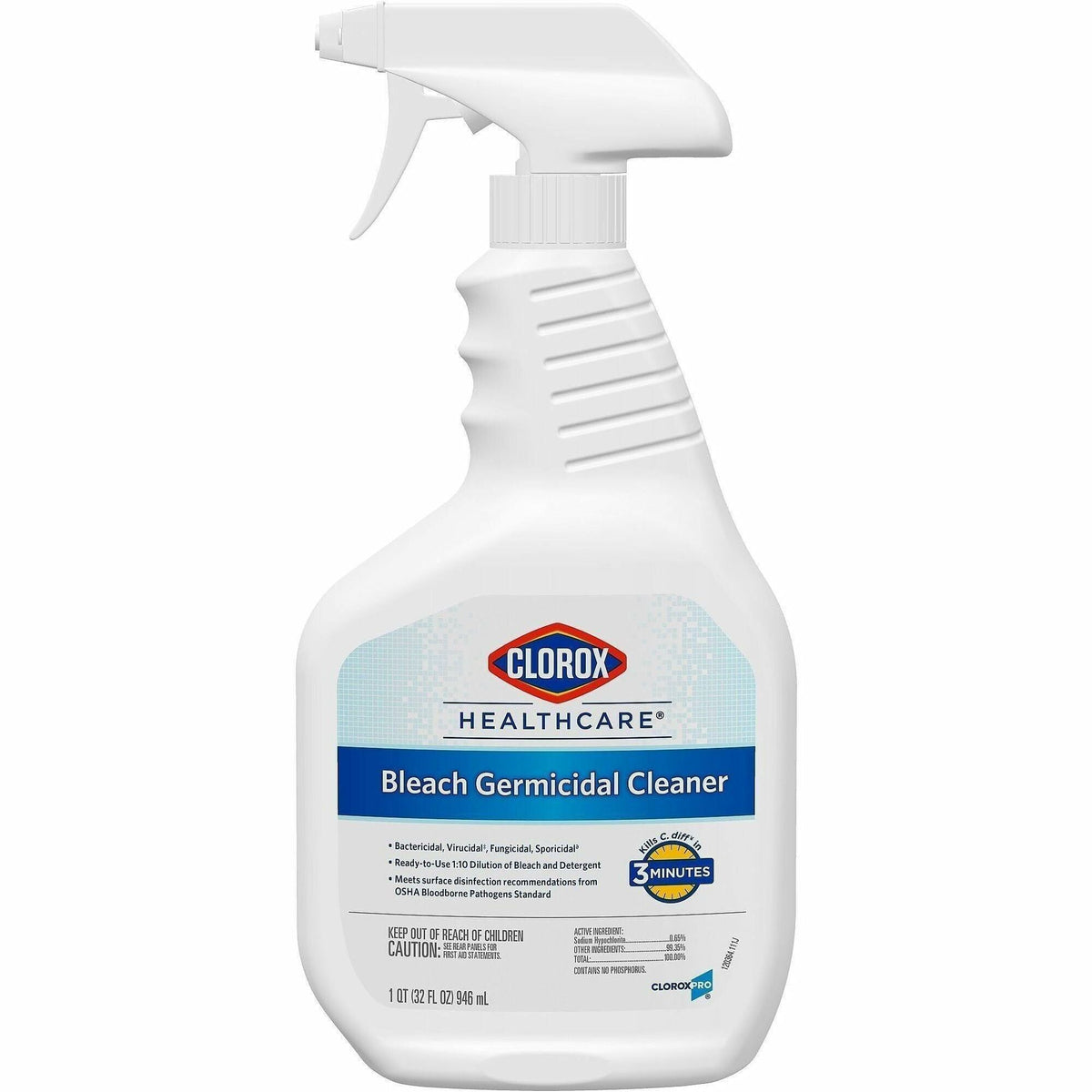 Clorox Healthcare Bleach Germicidal Cleaner Spray - 2000