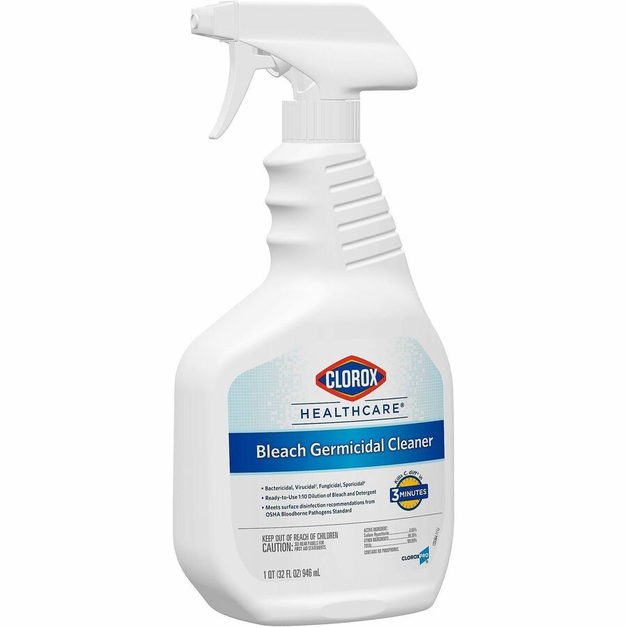 Clorox Healthcare Bleach Germicidal Cleaner Spray - Front