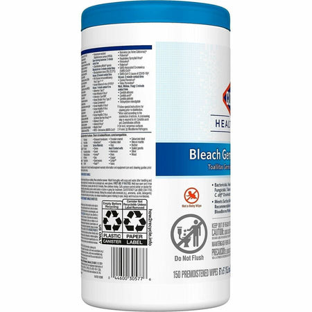Clorox Healthcare Bleach Germicidal Wipes - Alternate-Image10
