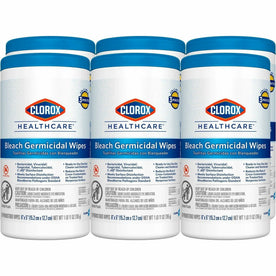 Clorox Healthcare Bleach Germicidal Wipes - Ready-To-Use - 150 - Cleaning