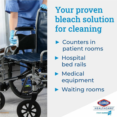 Clorox Healthcare Bleach Germicidal Wipes - Alternate-Image1