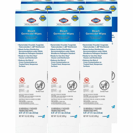 Clorox Healthcare Bleach Germicidal Wipes - 2000