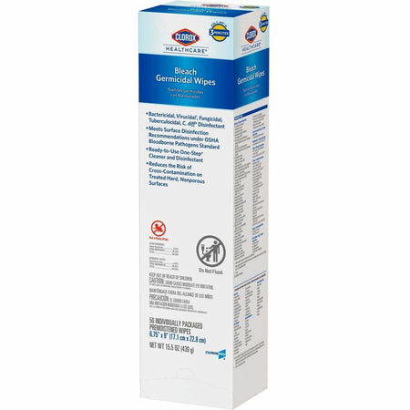 Clorox Healthcare Bleach Germicidal Wipes - Left