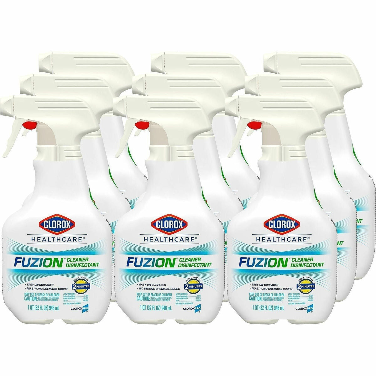 Clorox Healthcare Fuzion Cleaner Disinfectant Spray - 2000