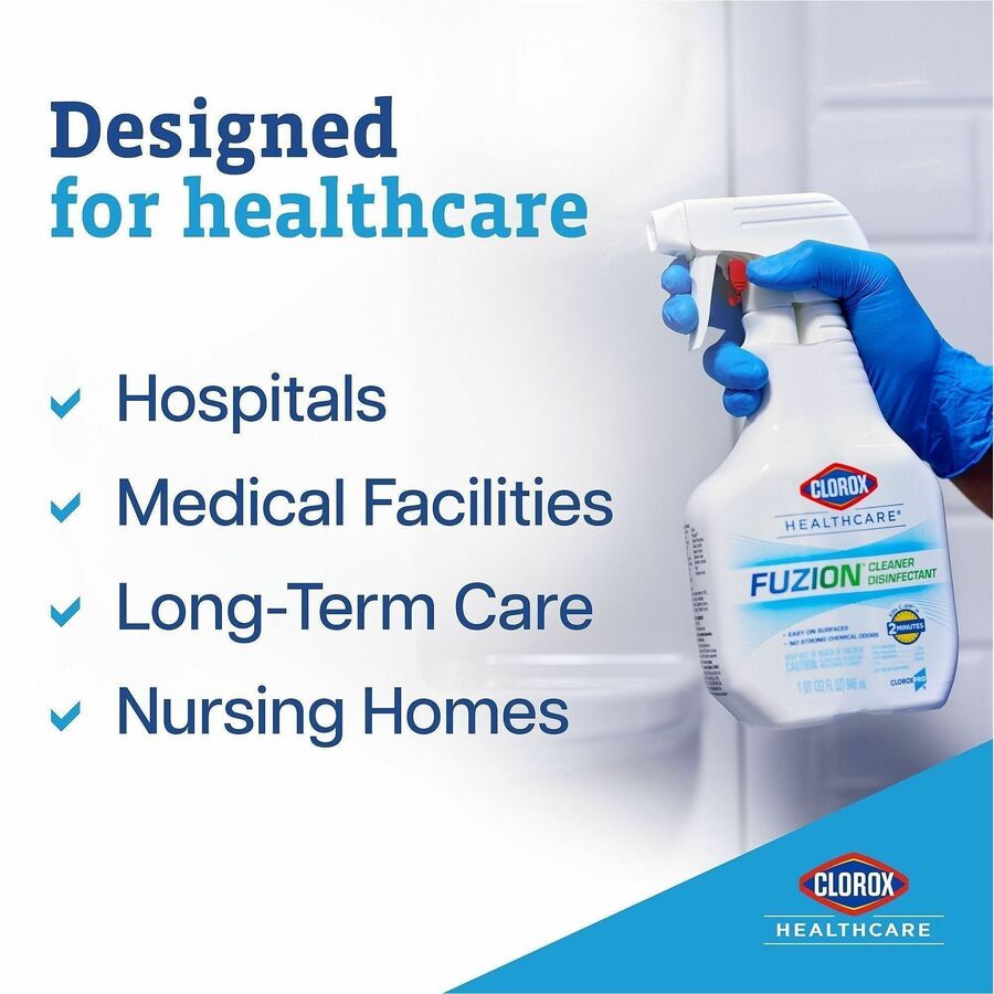 Clorox Healthcare Fuzion Cleaner Disinfectant Spray - Alternate-Image2