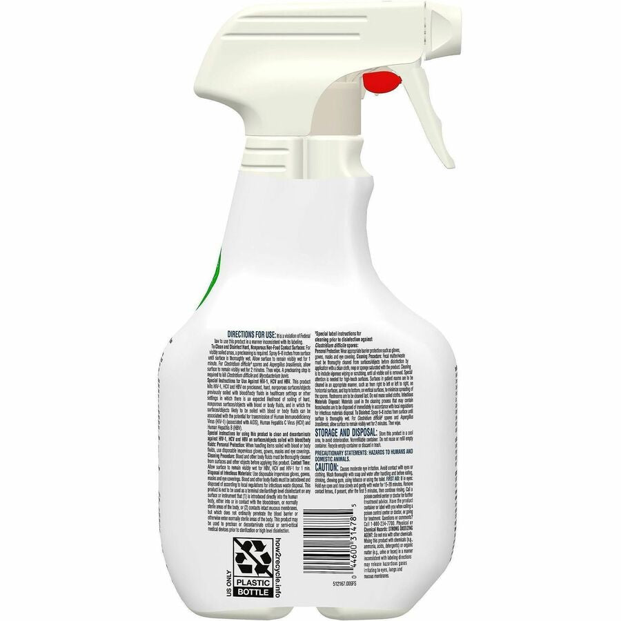 Clorox Healthcare Fuzion Cleaner Disinfectant Spray - Alternate-Image2