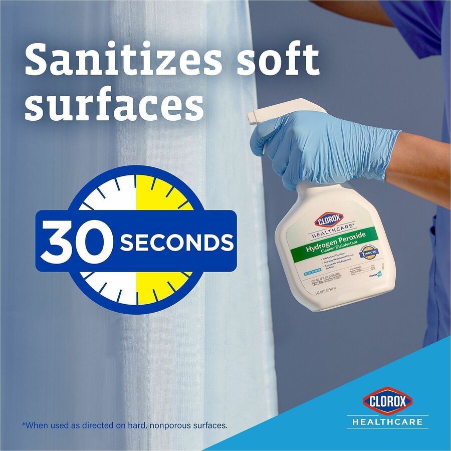 Clorox Healthcare Hydrogen Peroxide Cleaner Disinfectant Spray - Alternate-Image4