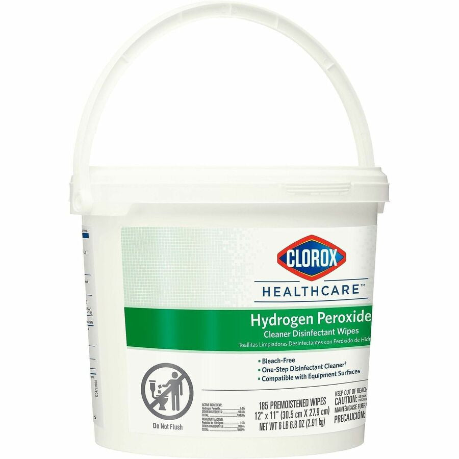 Clorox Healthcare Hydrogen Peroxide Cleaner Disinfectant Wipes - Front