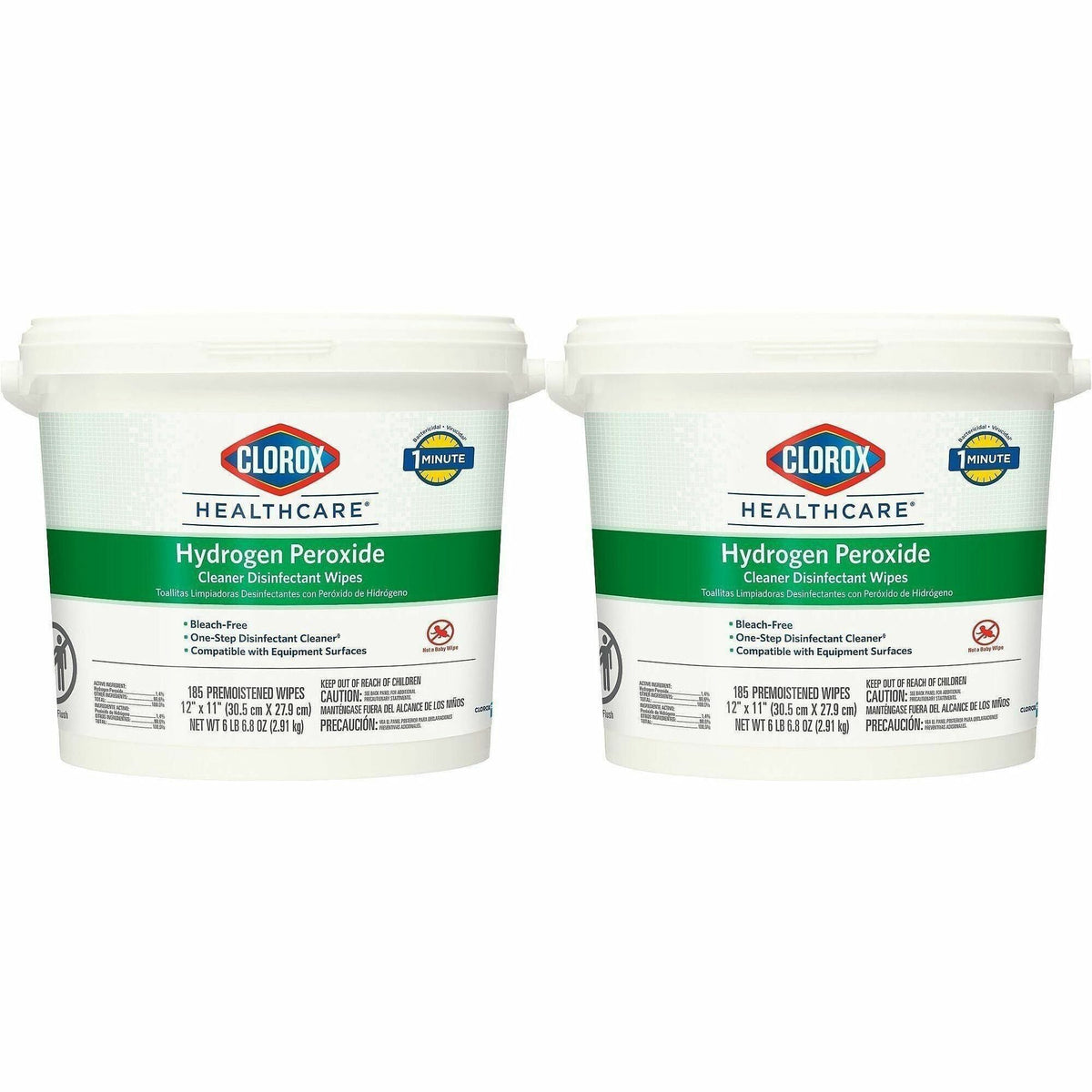 Clorox Healthcare Hydrogen Peroxide Cleaner Disinfectant Wipes - 2000
