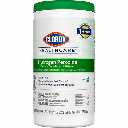 Clorox Healthcare Hydrogen Peroxide Cleaner Disinfectant Wipes - Alternate-Image10