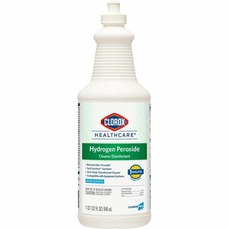 Clorox Healthcare Pull-Top Hydrogen Peroxide Cleaner Disinfectant - Front