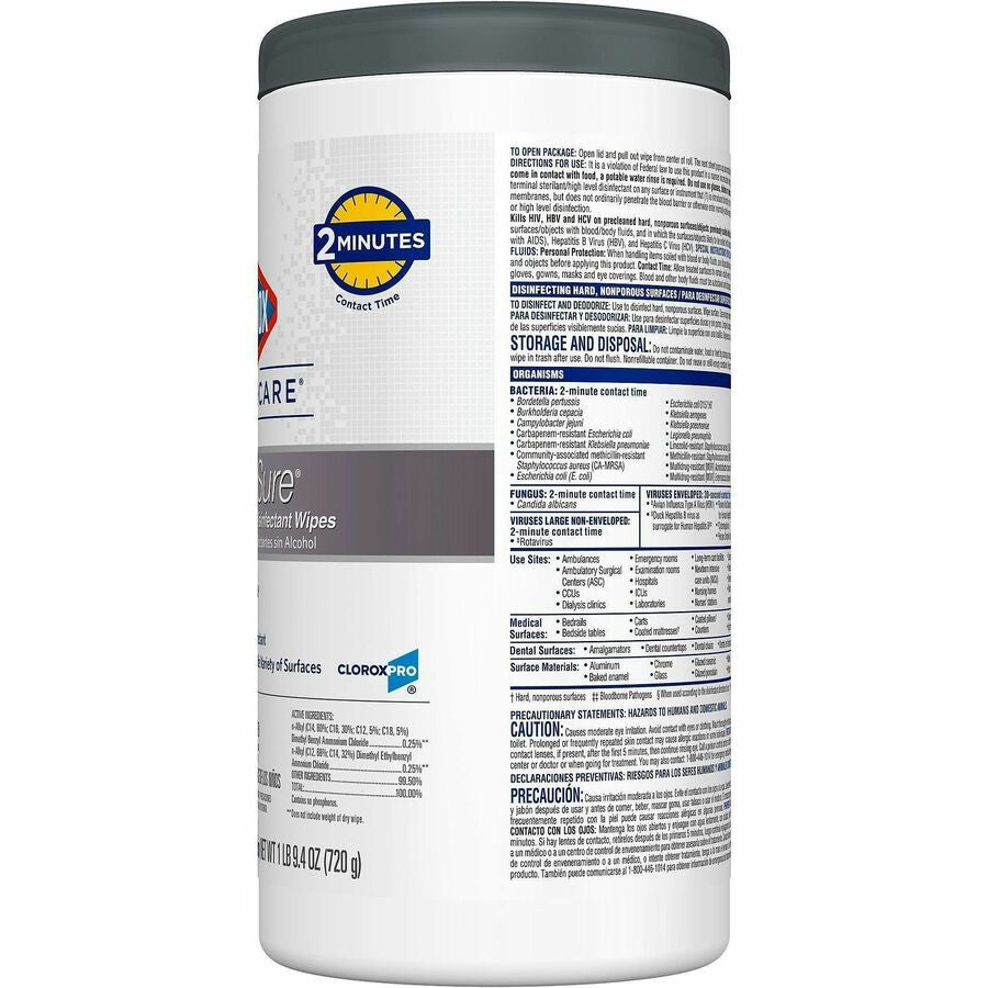 Clorox Healthcare VersaSure Disinfectant Wipes - Alternate-Image12