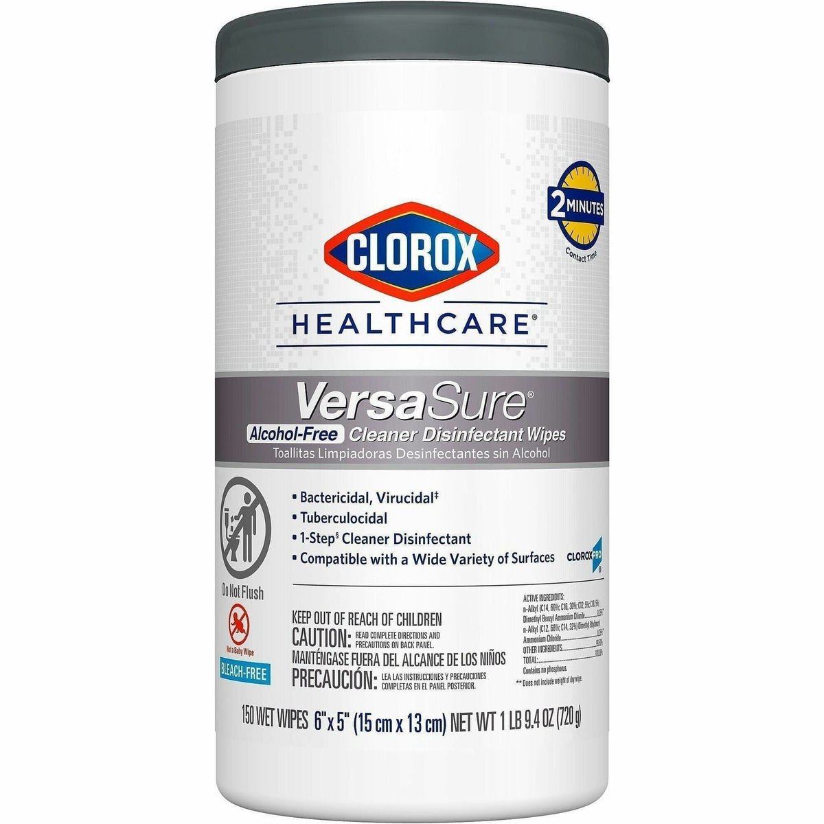 Clorox Healthcare VersaSure Disinfectant Wipes - 2000