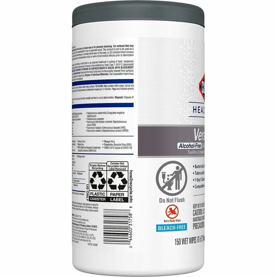 Clorox Healthcare VersaSure Disinfectant Wipes - Alternate-Image11