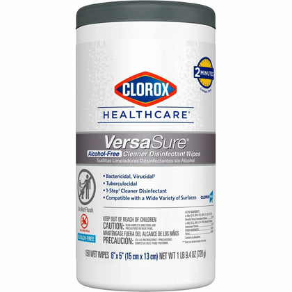 Clorox Healthcare VersaSure Disinfectant Wipes - Strong Durable Ready-To-Use - Cleaning