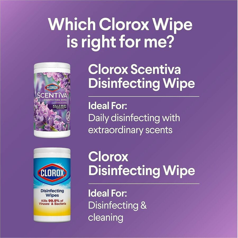Clorox Scentiva Bleach-Free Cleaning Wipes - Alternate-Image10