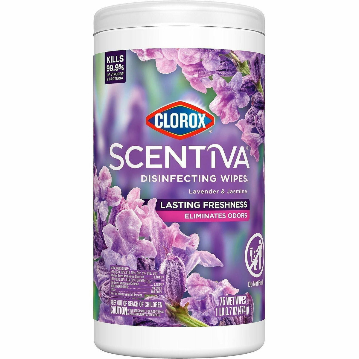 Clorox Scentiva Bleach-Free Cleaning Wipes - 2000
