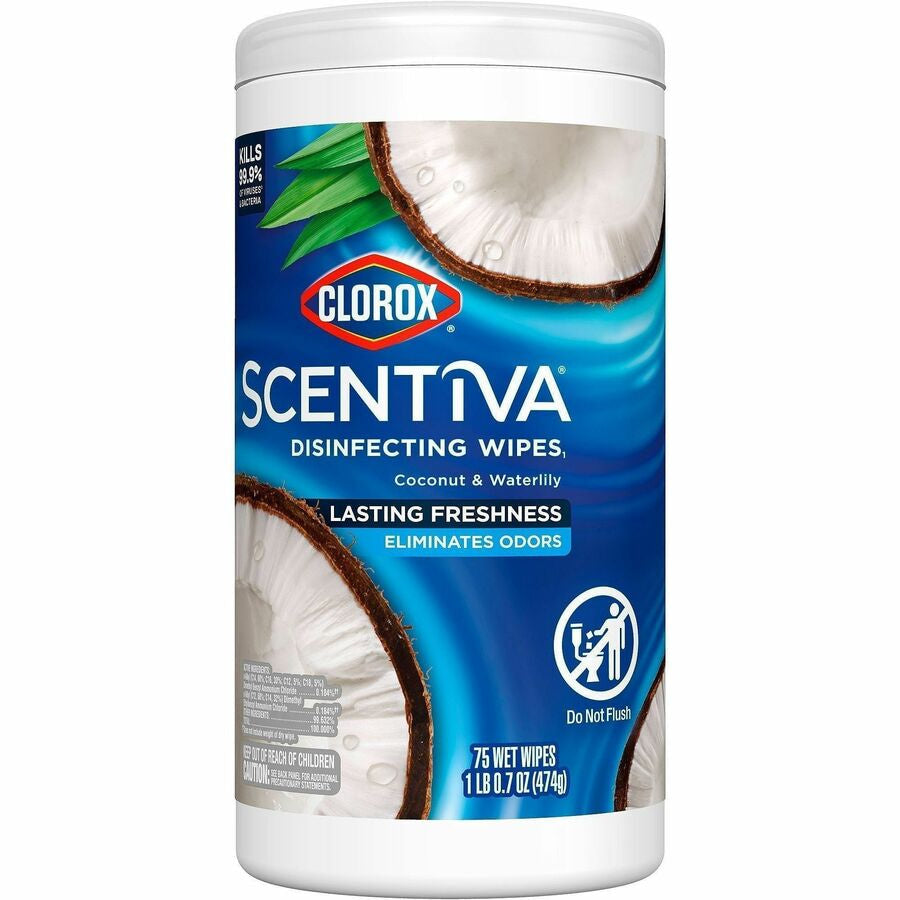 Clorox Scentiva Wipes, Bleach Free Cleaning Wipes - Alternate-Image10