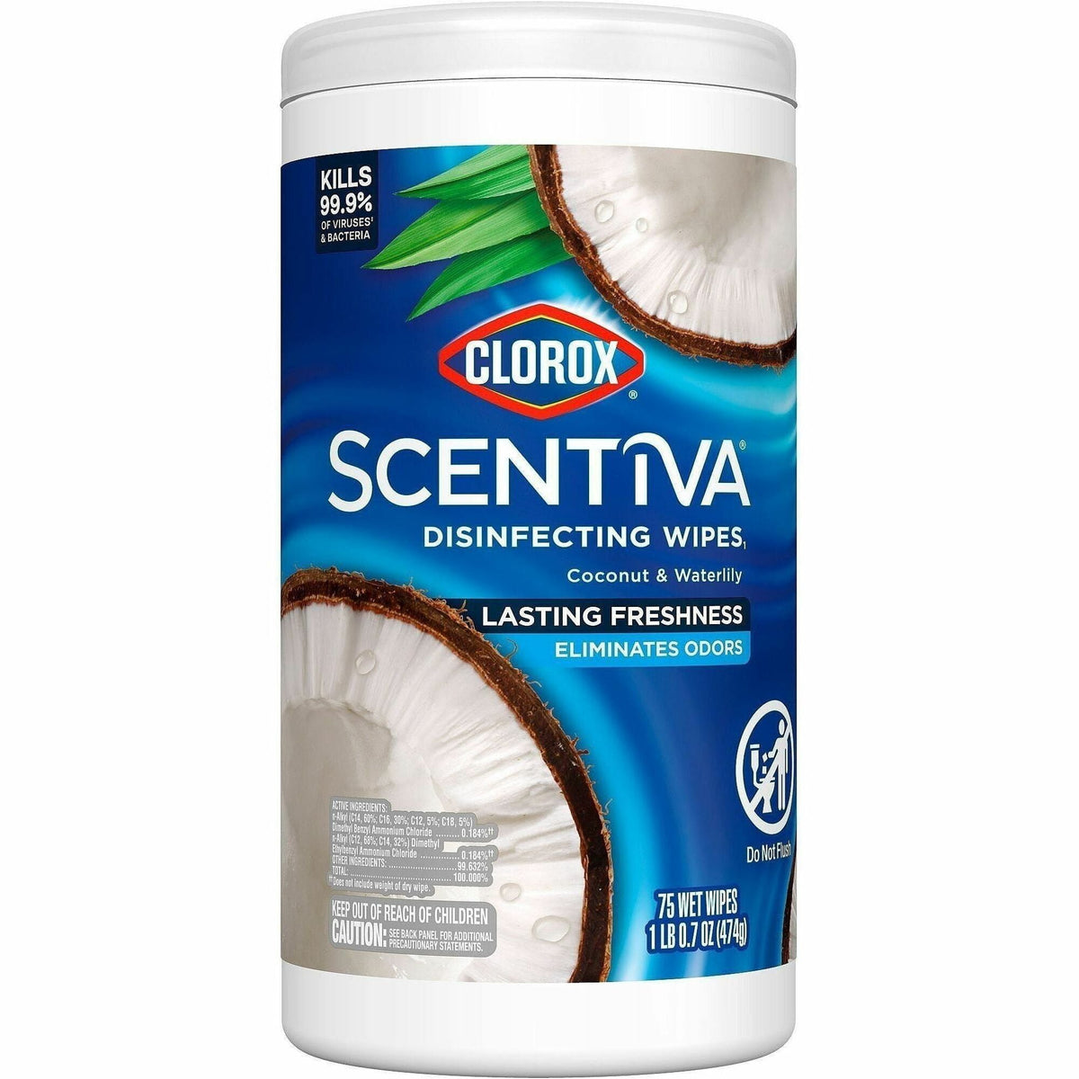 Clorox Scentiva Wipes, Bleach Free Cleaning Wipes - 2000