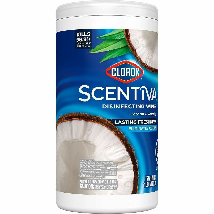 Clorox Scentiva Wipes, Bleach Free Cleaning Wipes - Alternate-Image1