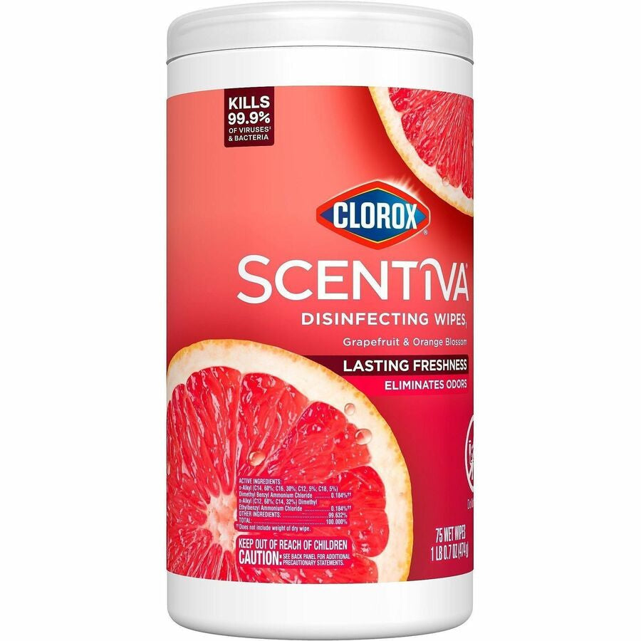 Clorox Scentiva Wipes, Bleach Free Cleaning Wipes - Alternate-Image1