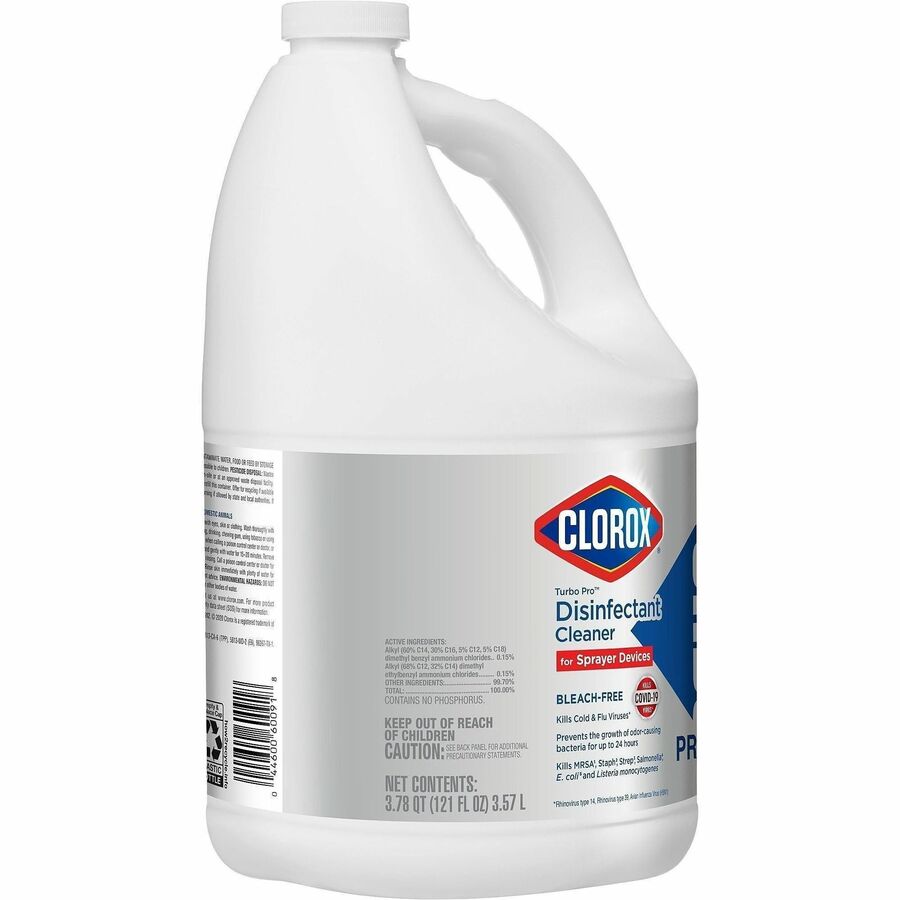 Clorox Turbo Pro Disinfectant Cleaner for Sprayer Devices - Front