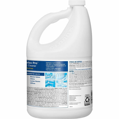 Clorox Turbo Pro Disinfectant Cleaner for Sprayer Devices - Right