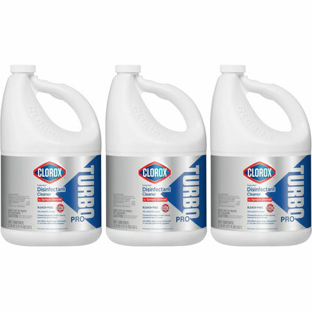 Clorox Turbo Pro Disinfectant Cleaner: Fresh Scent Antibacterial - 121 fl oz - Disinfectants