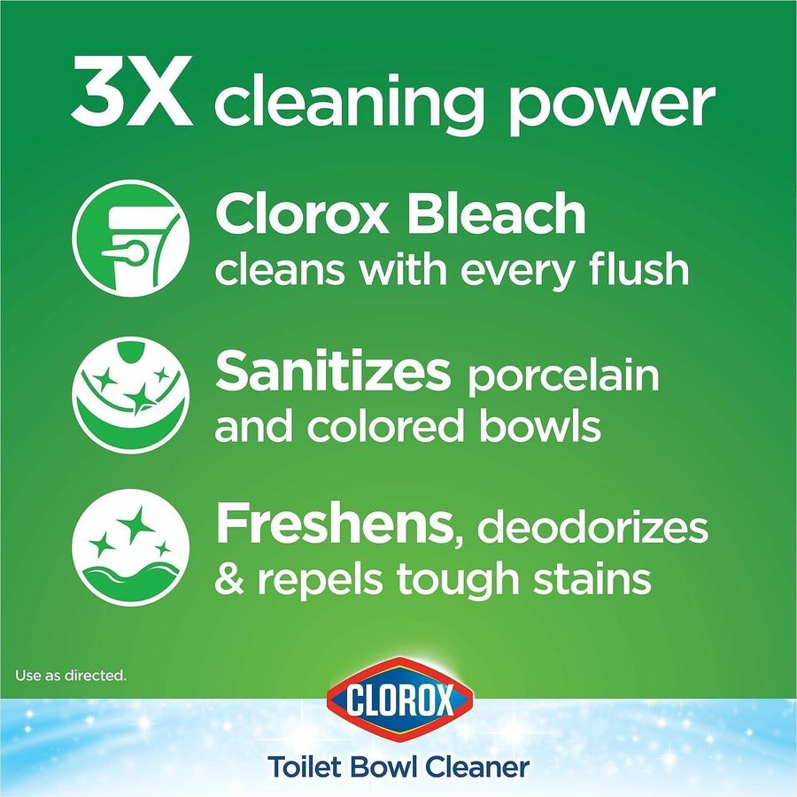 Clorox Ultra Clean Toilet Tablets Bleach - Alternate-Image4