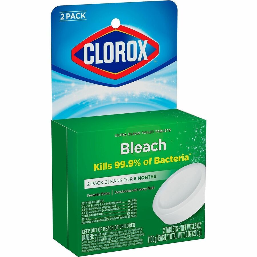 Clorox Ultra Clean Toilet Tablets Bleach - Right