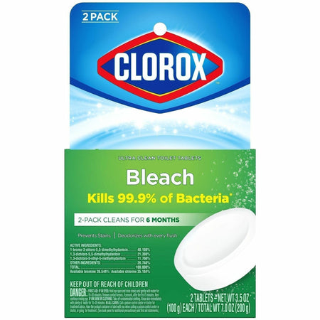 Clorox Ultra Clean Toilet Tablets Bleach - 2000