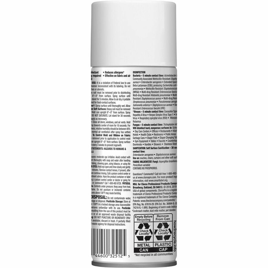CloroxPro&trade; 4 in One Disinfectant & Sanitizer - Rear