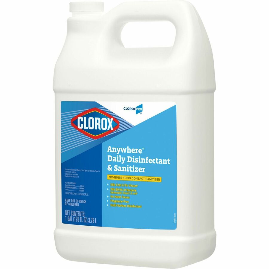 CloroxPro™ Anywhere Daily Disinfectant and Sanitizer Refill - Left