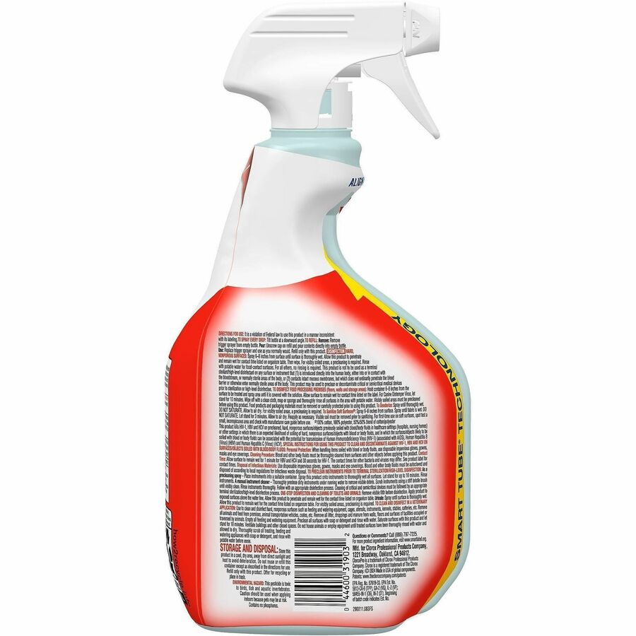 CloroxPro™ Disinfecting Bio Stain & Odor Remover Spray - Rear