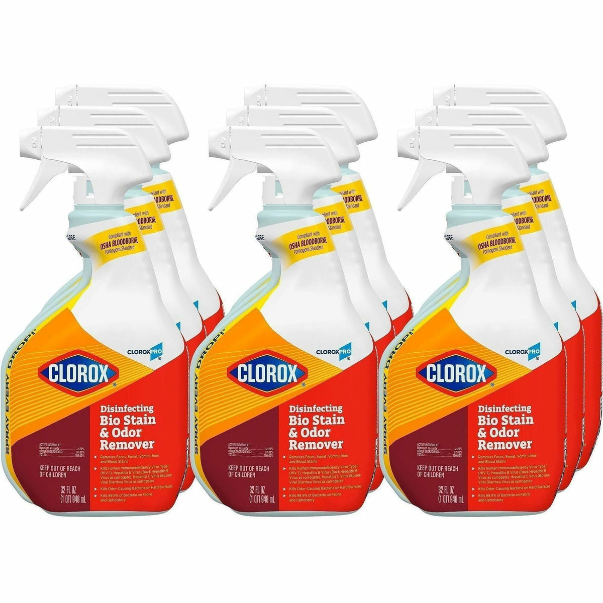 CloroxPro™ Disinfecting Bio Stain & Odor Remover Spray - 2000