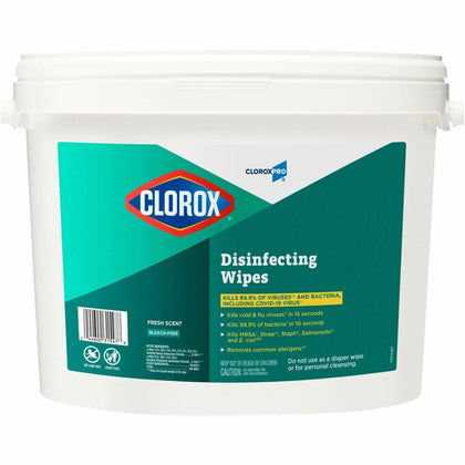 CloroxPro™ Disinfecting Wipes: Fresh Scent Anti-bacterial - 48 Pallets - Cleaning Wipes