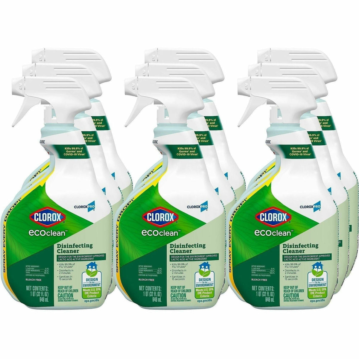CloroxPro™ EcoClean Disinfecting Cleaner Spray - 2000