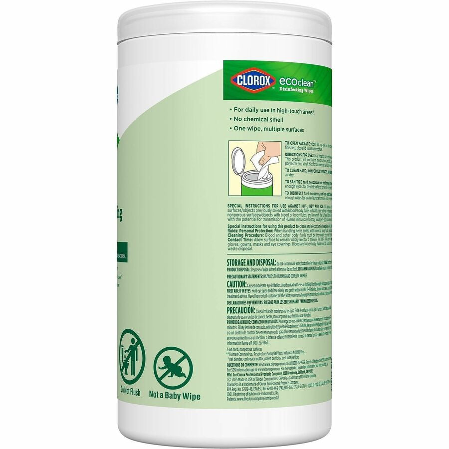 CloroxPro™ EcoClean Disinfecting Wipes - Alternate-Image14