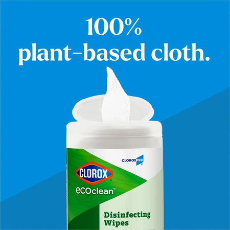 CloroxPro™ EcoClean Disinfecting Wipes - Multi-Surface Ready-To-Use Disinfectant - Cleaning
