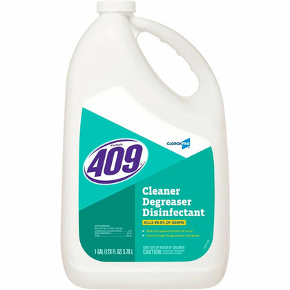CloroxPro™ Formula 409® Cleaner Degreaser Disinfectant Refill - 128 fl oz - Nonporous Surface - Multipurpose Cleaners