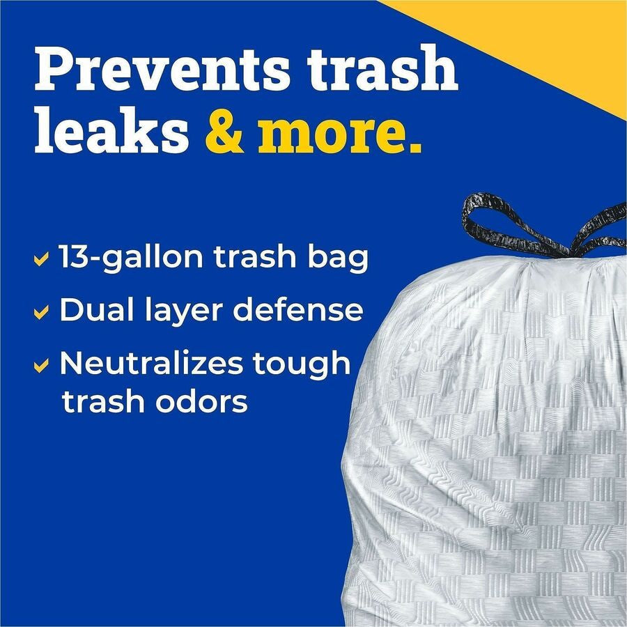 CloroxPro™ Glad&reg; ForceFlex Tall Kitchen Drawstring Trash Bags - Alternate-Image1